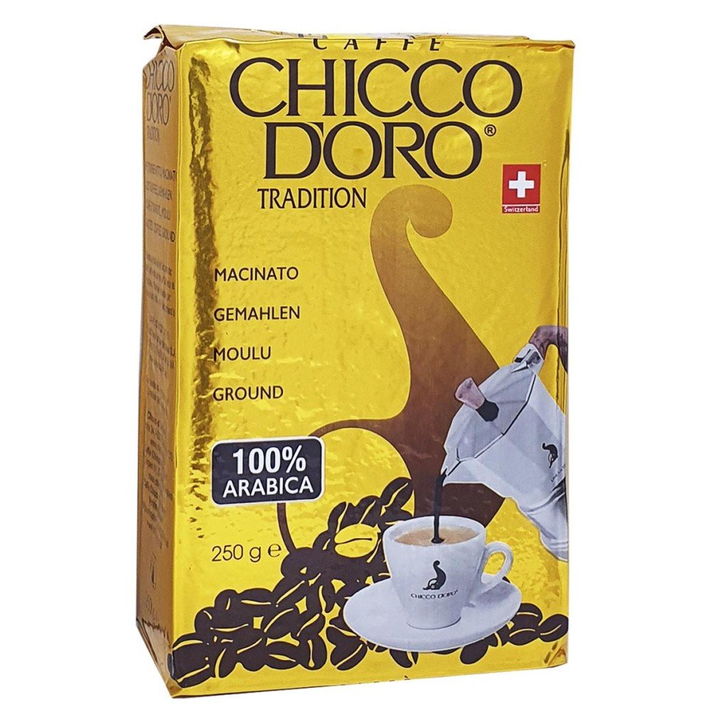 Кофе молотый Caffe Chicco d'oro Tradition 250г
