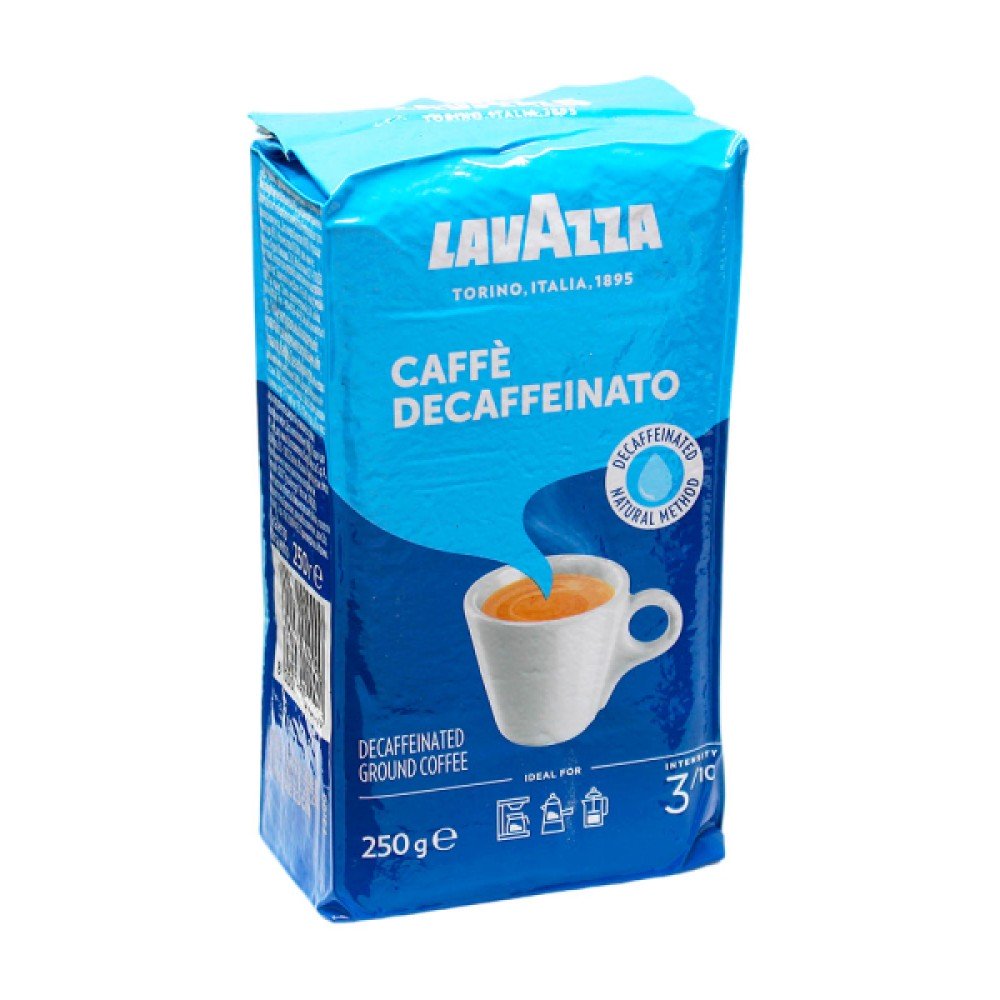 Кава мелена Lavazza Decaffeinato (Dek Classico) без кофеїну, 250 г10